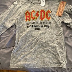 Women’s large AC/DC shirt.